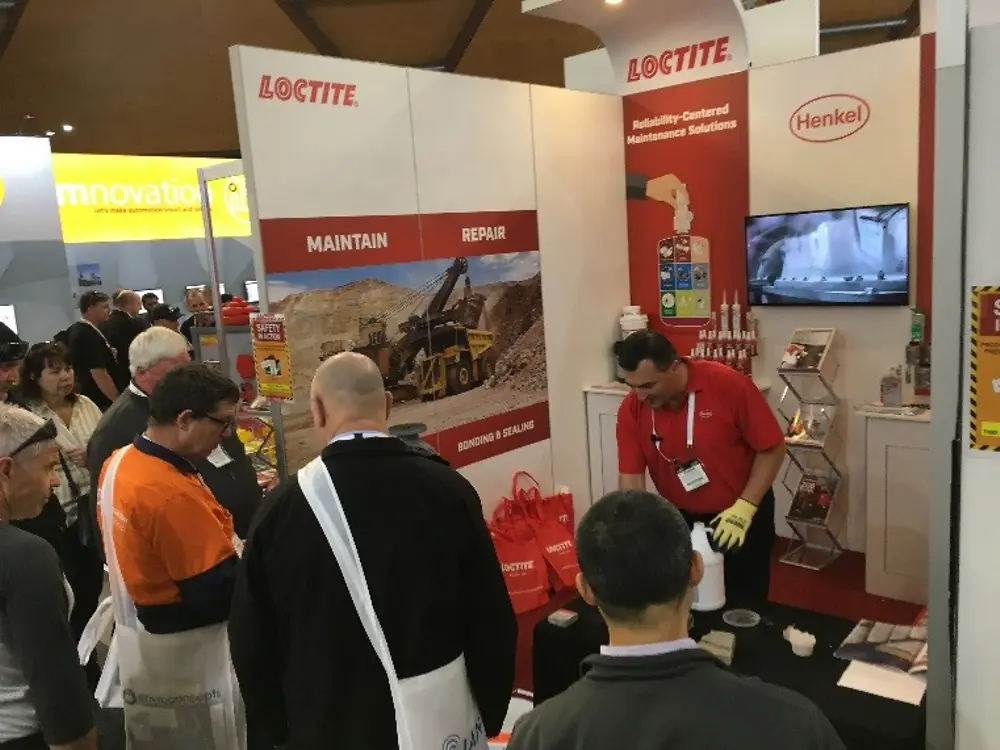 Product demonstration at AIMEX 2019.