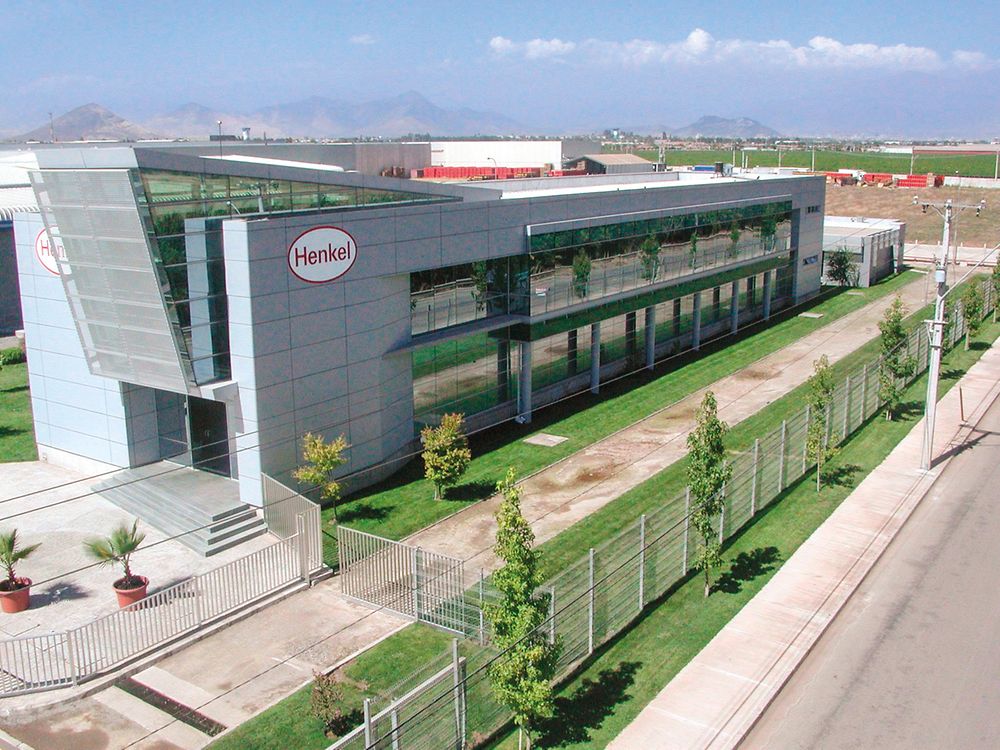 Edificio Henkel Chile.