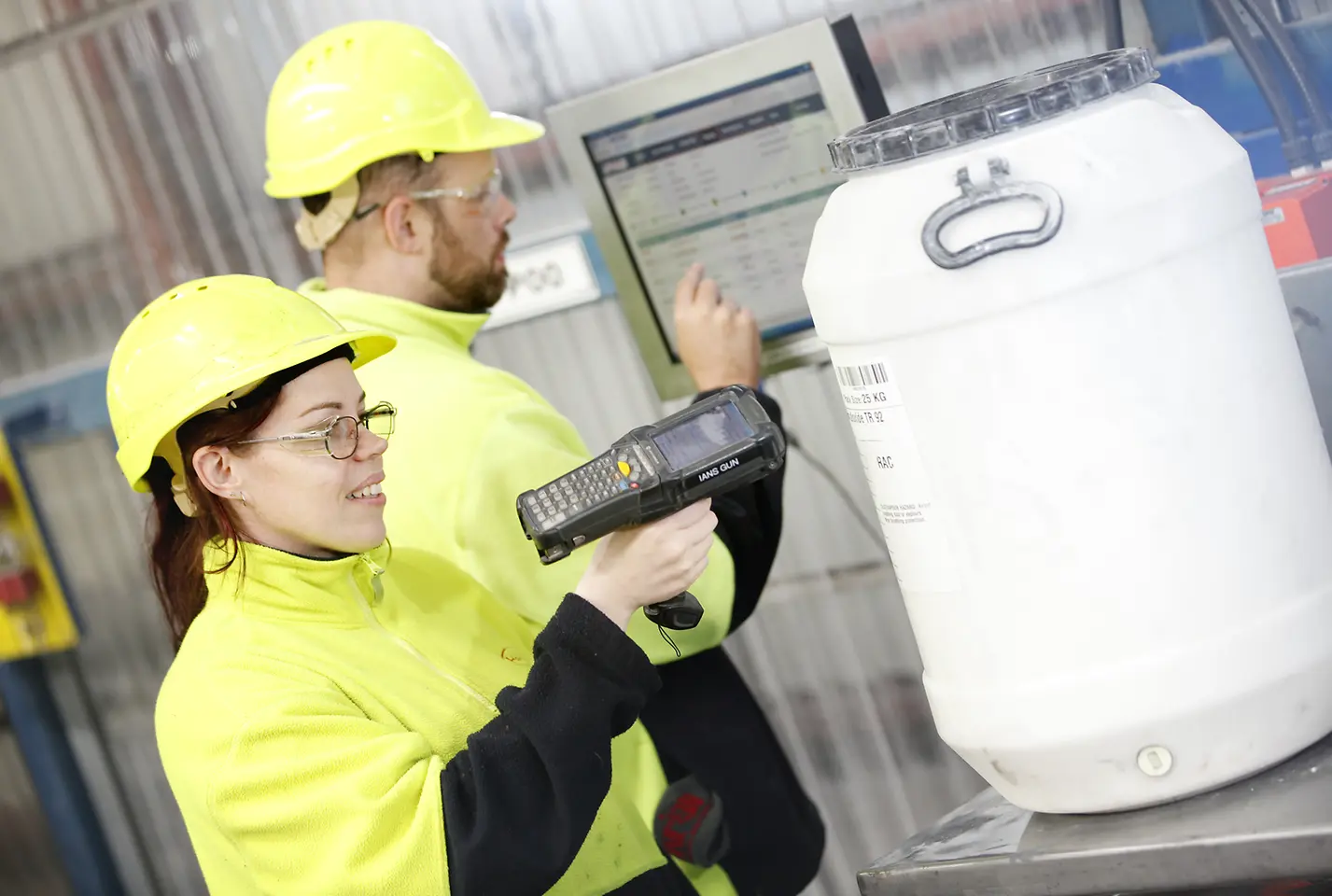 Henkel Australia plant employees stock take