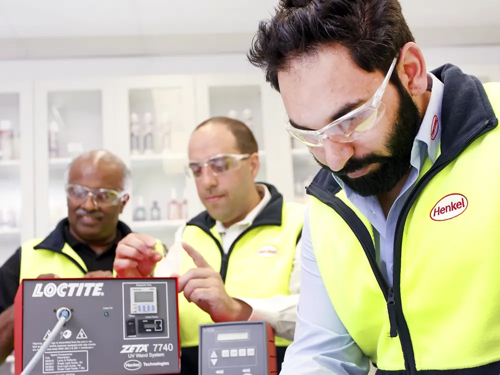 Adhesive Technologies employees at work