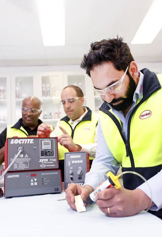Adhesive Technologies employees at work